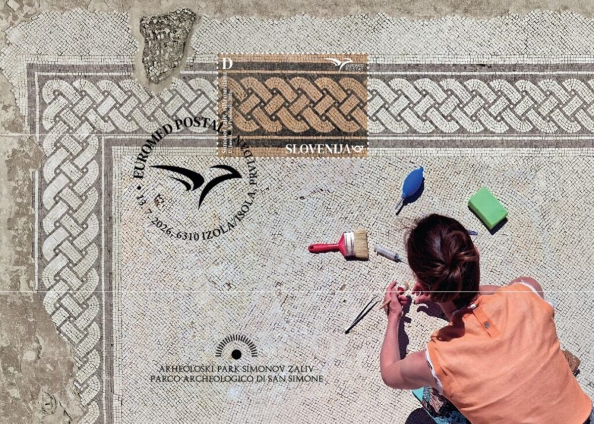 PREDSTAVITEV PRILOŽNOSTNE POŠTNE ZNAMKE EUROMED POSTAL – MOZAIKI