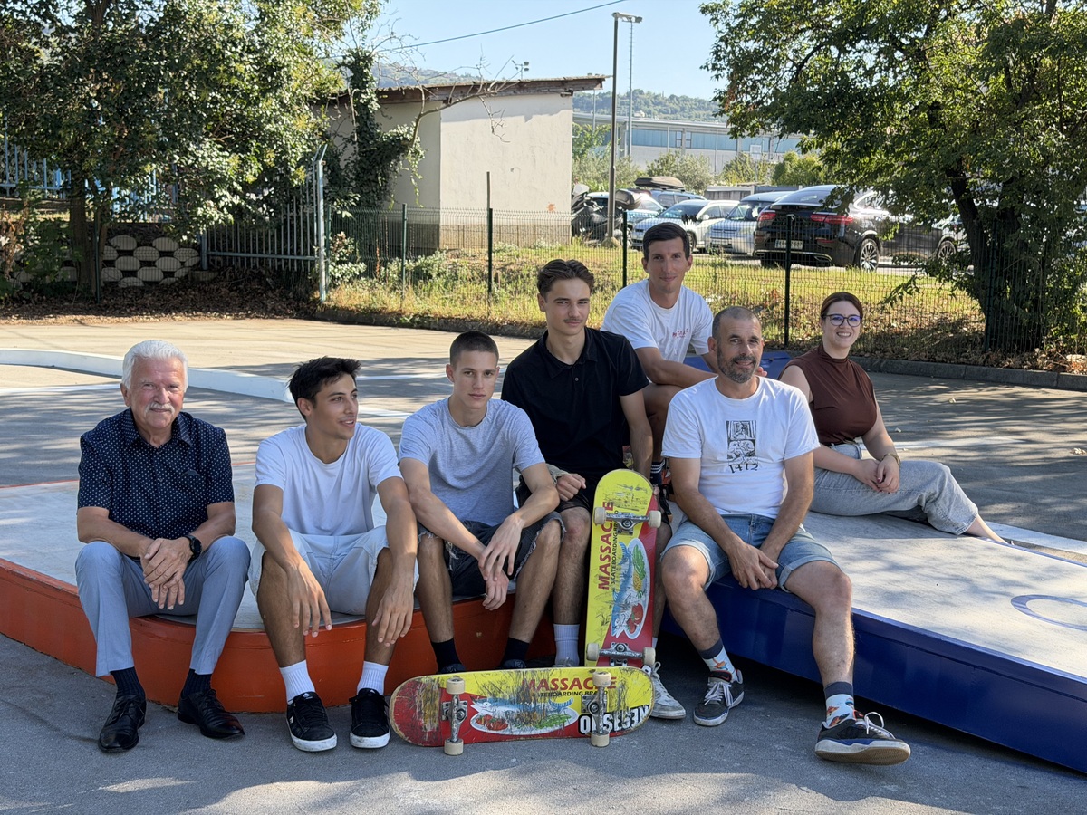 Skate park po izolsko: nova oprema z navdihom morja
