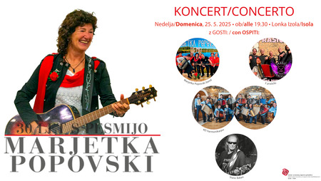 30 LET S PESMIJO - KONCERT MARJETKE POPOVSKI