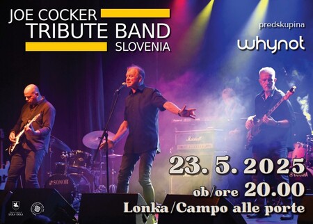 KONCERT JOE COCKER TRIBUTE BAND SLOVENIJA