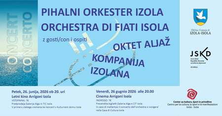 LETNI KONCERT PIHALNEGA ORKESTRA IZOLA