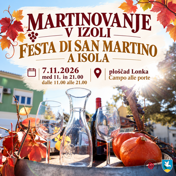 MARTINOVANJE V IZOLI 2026