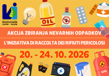 Akcija zbiranja nevarnih odpadkov, plakat.
