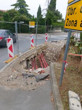 Sanacija Regentove ulice v Izoli