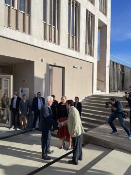 Direktor Qu Dongyu in župan Milan Bogatič