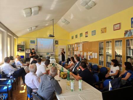 Sestanek na sedežu CUEV Strunjan.