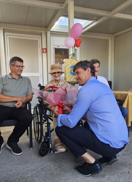 Voščil ji je tudi podžupan Vasilij Žbogar.